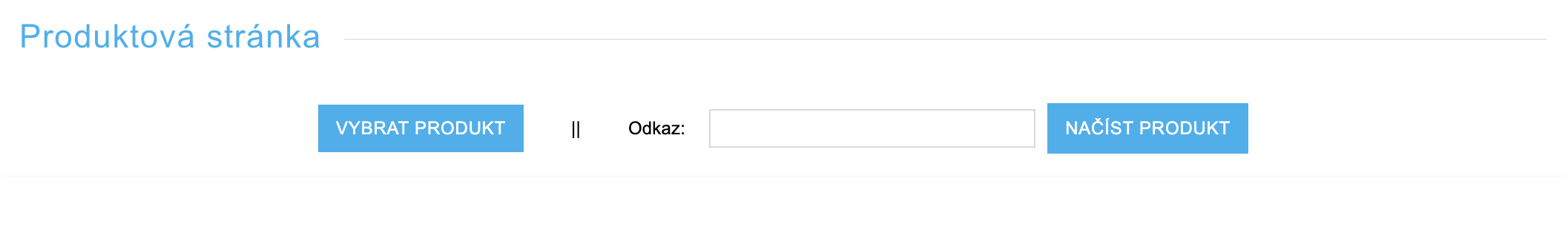 vyber produktu pro predprodej v shoptetu